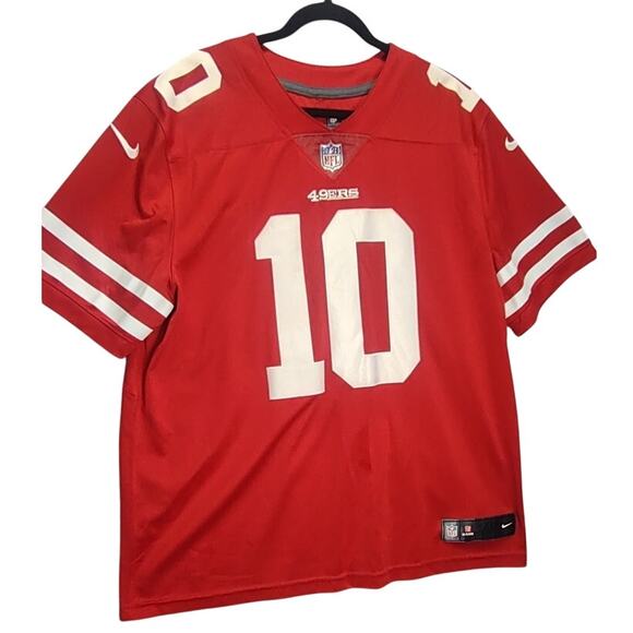 Nike Other - Jimmy Garoppolo San Francisco 49ers Red Jersey Nike On Field NFL Football